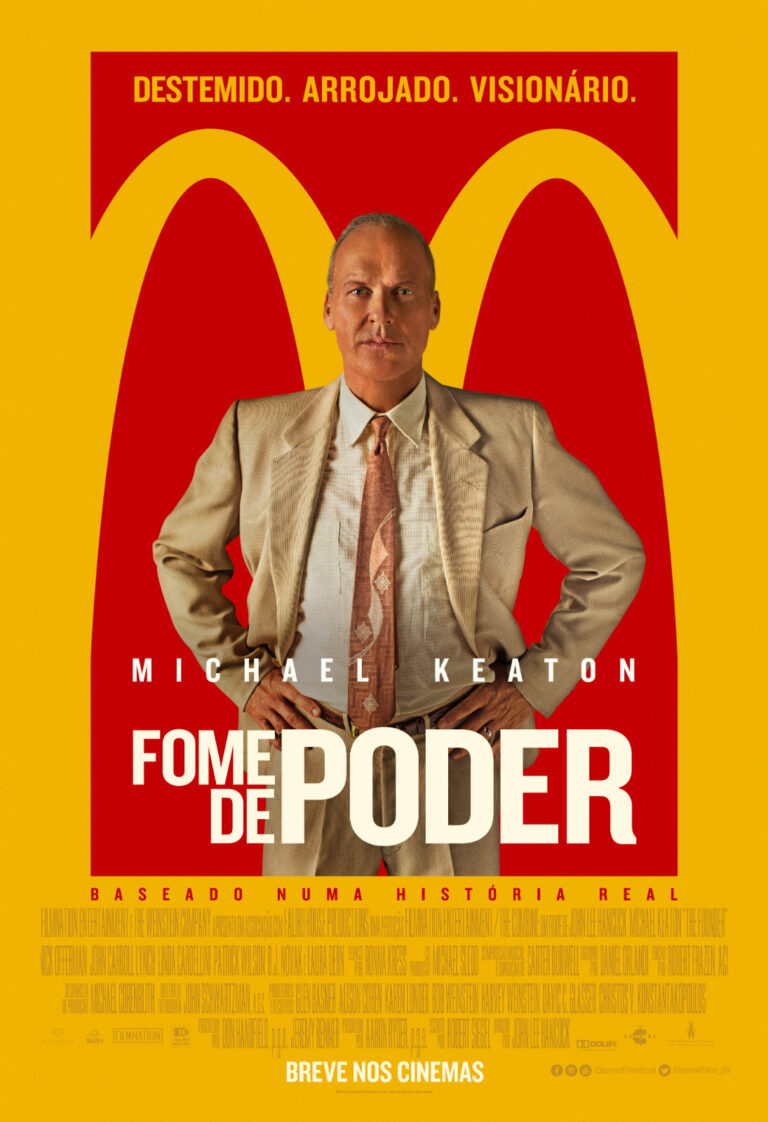 Cartaz do filme Fome de Poder, de 2016