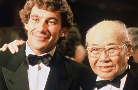 Ayrton Senna e Soichiro Honda